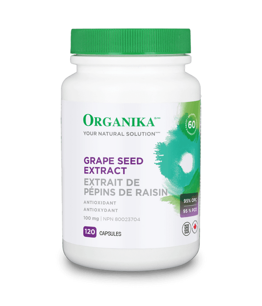 Organika - GRAPE SEED EXTRACT 100MG 120CAP