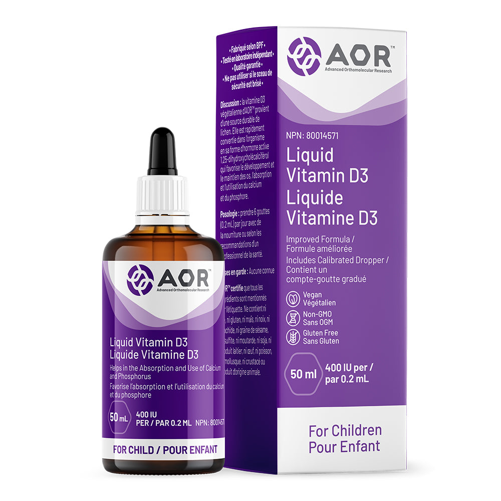AOR - Vitamin D3 50ml (Child)