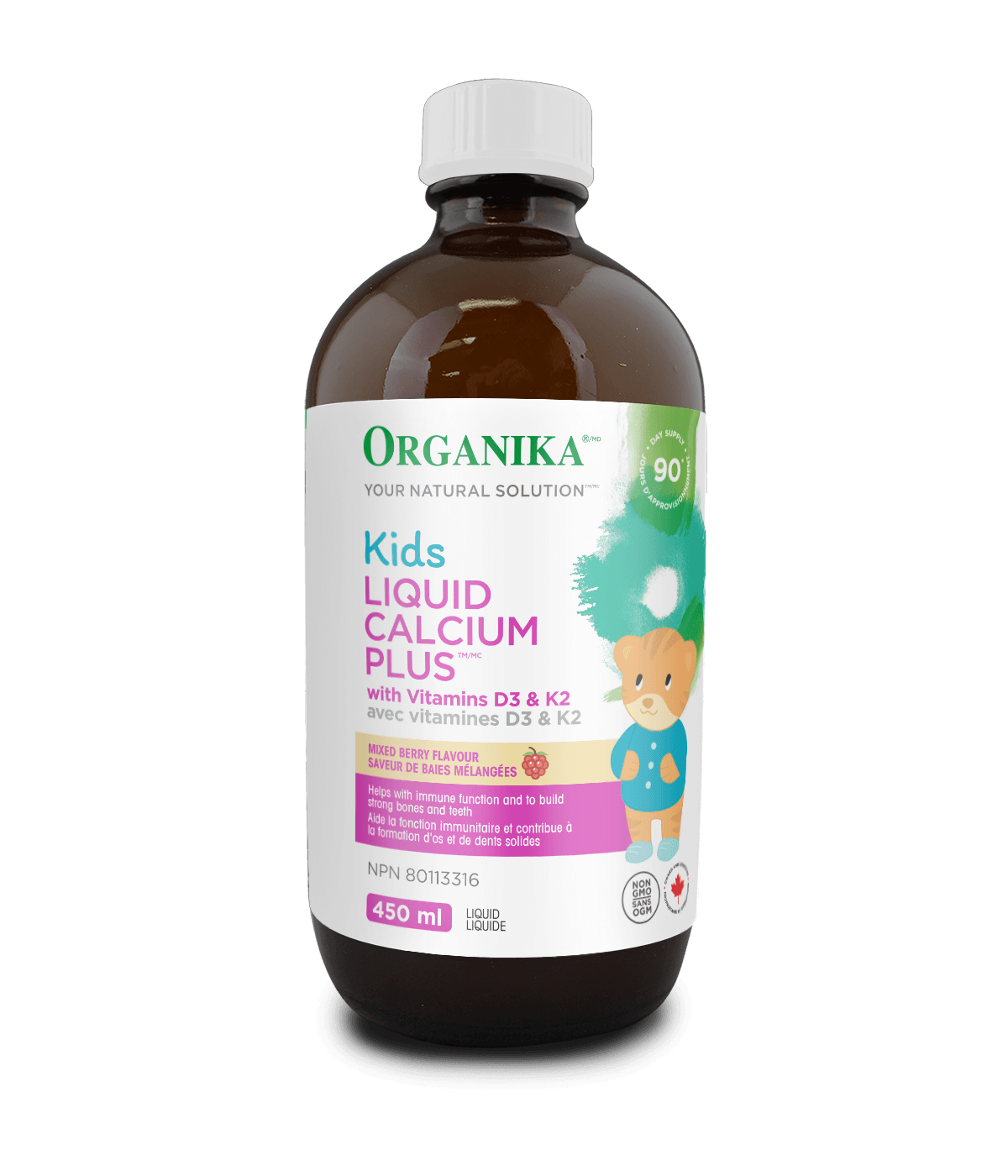 Organika - KIDS LIQUID CALCIUM 450ML
