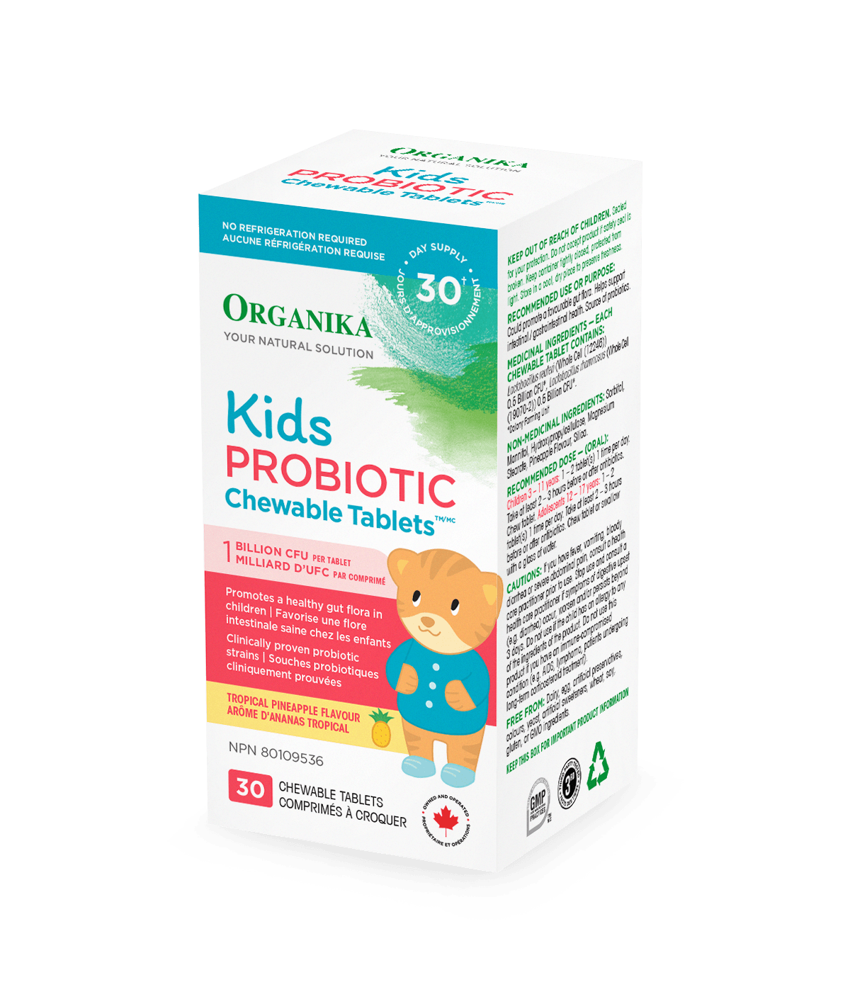 Organika - KIDS PROBIOTIC CHEWABLE 30TAB
