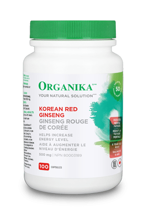 Organika - GINSENG KOREAN RED 500MG 100CAP