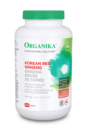 Organika - GINSENG KOREAN RED 500MG 200CAP