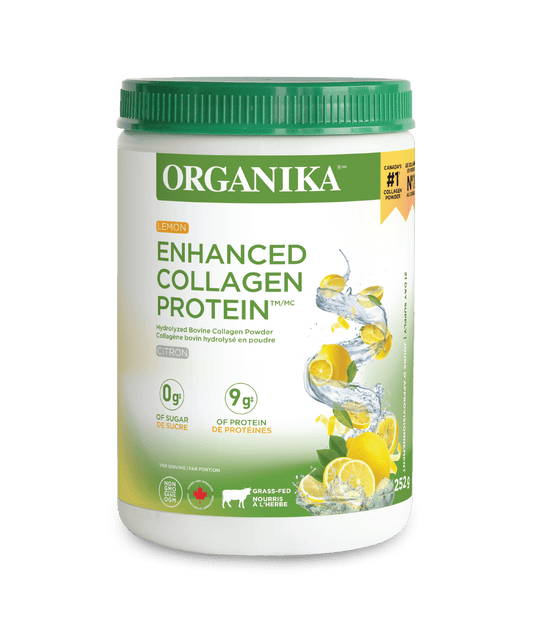 Organika - ENHANCED COLLAGEN LEMON 252G
