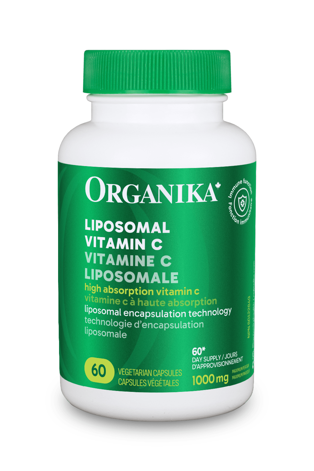 Organika - LIPOSOMAL VITAMIN C 500MG 60VCAP