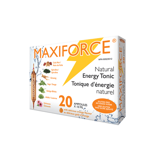 Homeocan - NATURAL HEALTH LINE DRINKABLE VIALS Maxiforce 20 x 10 mL