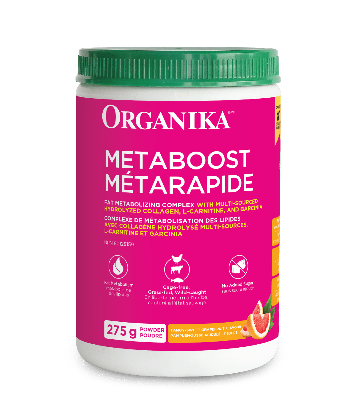 Organika - METABOOST MULTICOLLAGEN POWDER 275G