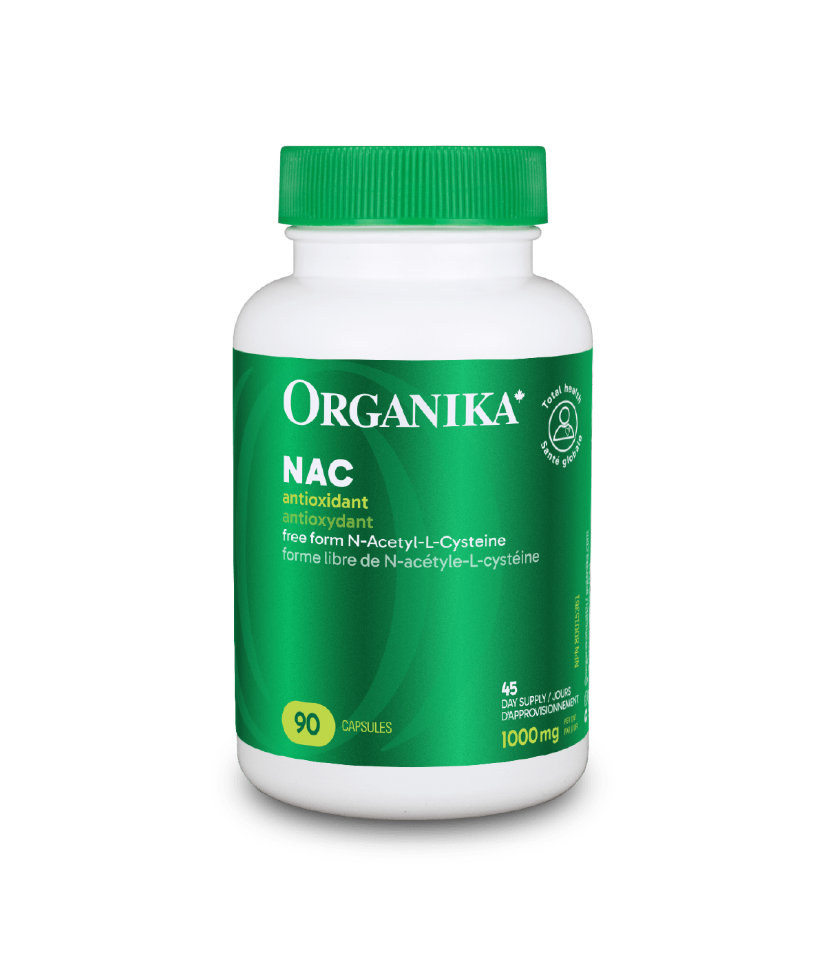 Organika - NAC N-ACETYL L-CYSTEINE 500MG 90CAP
