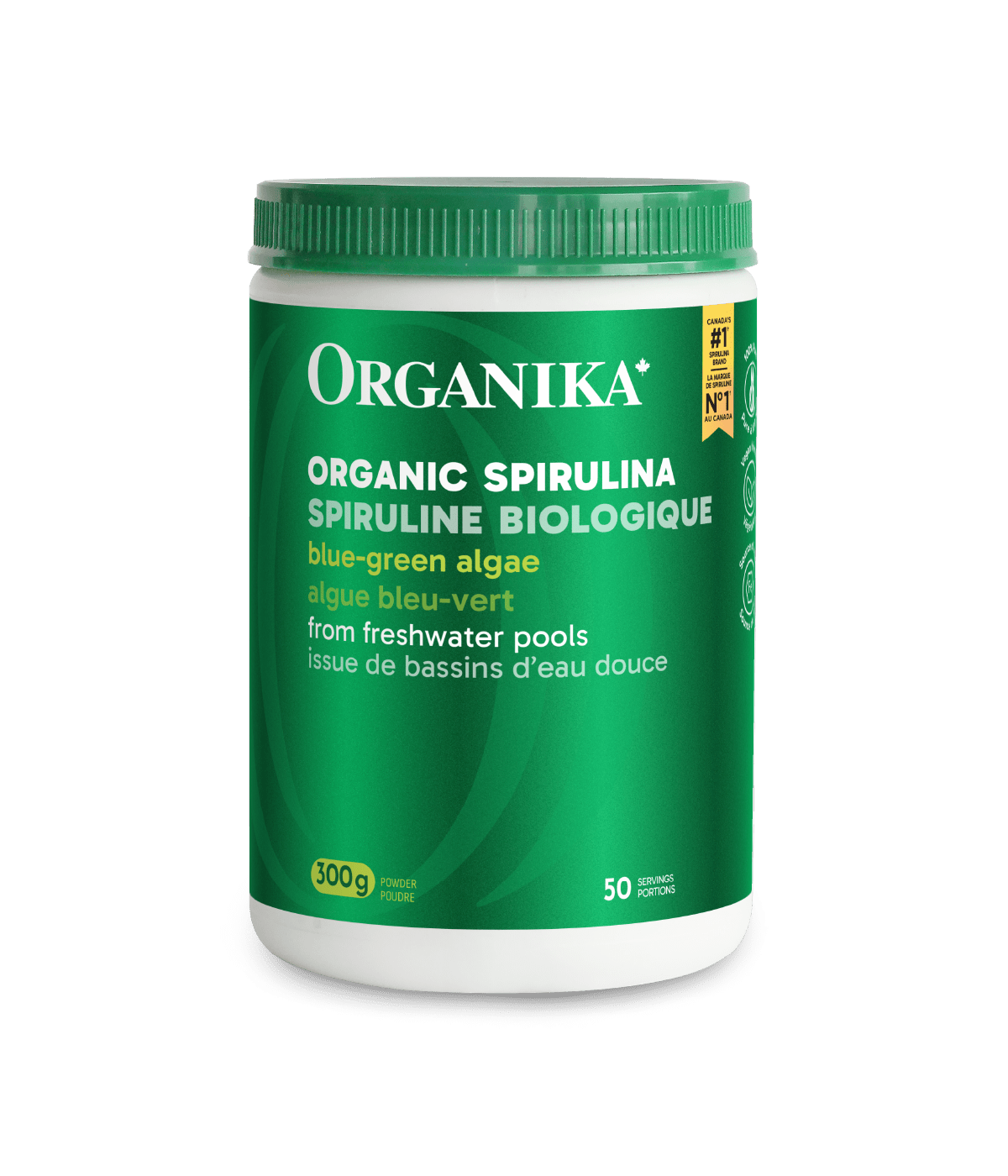 Organika - SPIRULINA ORGANIC 300G