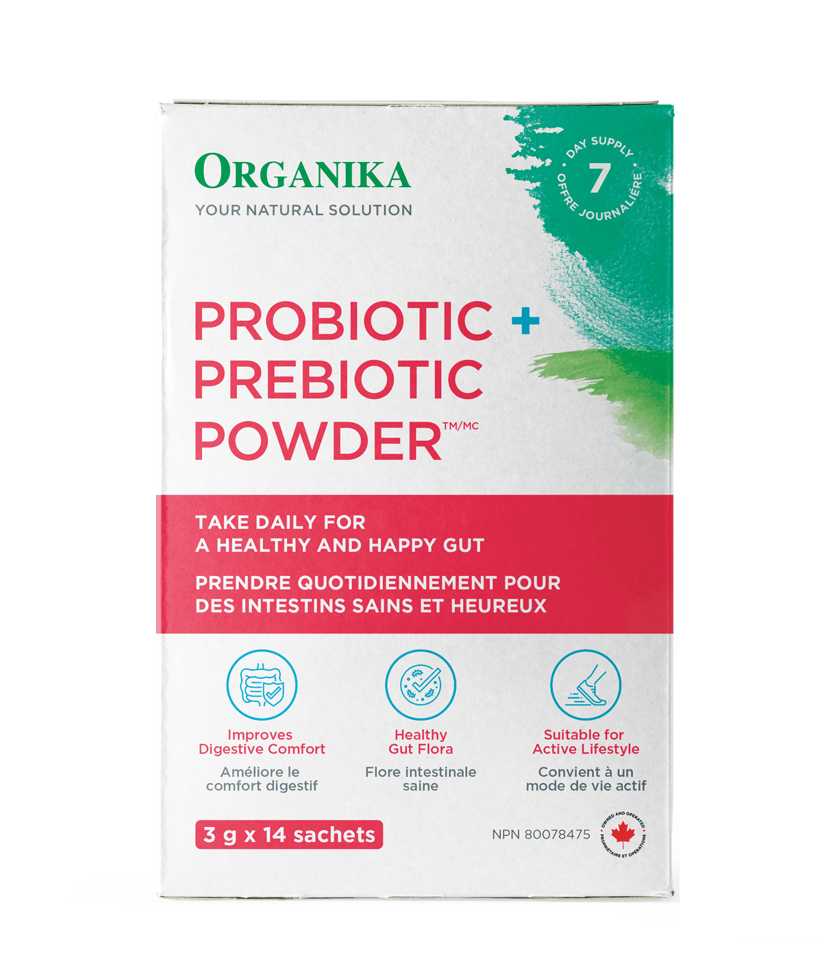 Organika - PREBIOTIC + PROBIOTIC STICK PACK POWDER 3G x 14 sachets