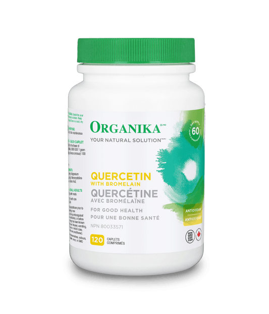 Organika - QUERCETIN BROMELAIN 500MG 120CAP