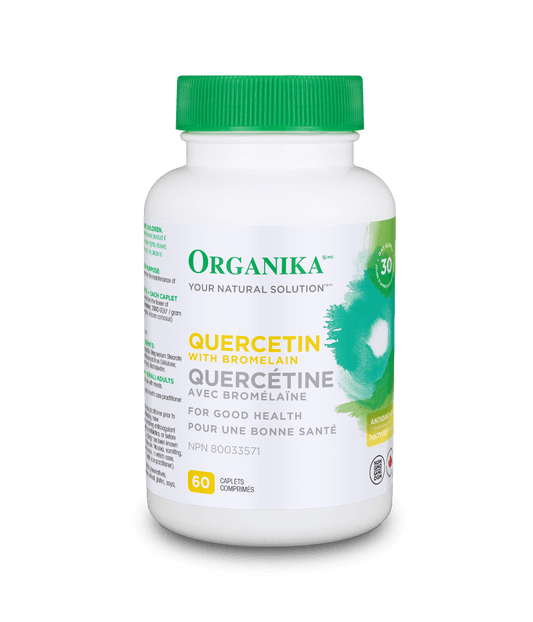 Organika - QUERCETIN BROMELAIN 500MG 60CAP